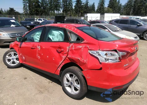 2014 Ford Focus Se from USA, damaged, VIN 1FADP3F25EL319381